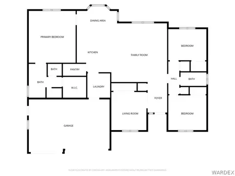 Floorplan - 1728 E Blue Flame St, Kingman, AZ 86409 photo 1 of 1