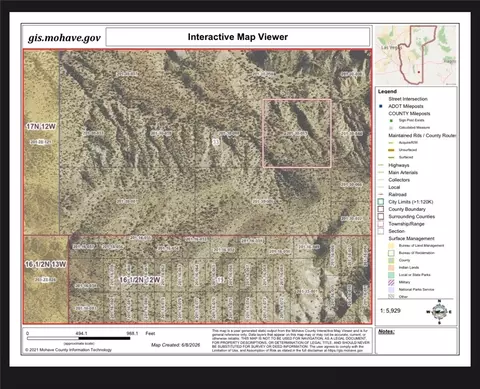 tbd N N Backroad, Wikieup, AZ 85360