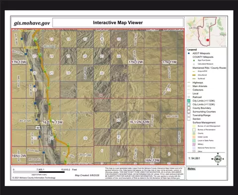 tbd N B N N Back Rd, Wikieup, AZ 85360