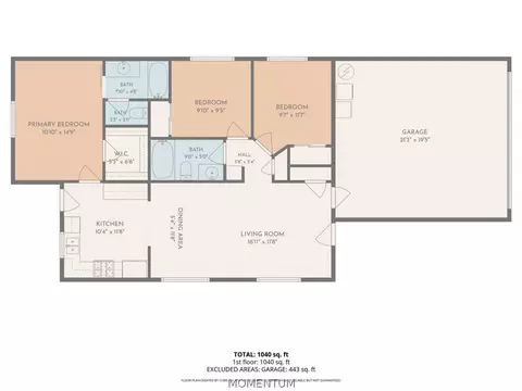Floorplan - 2980 E Devlin Ave, Kingman, AZ 86409 photo 1 of 1