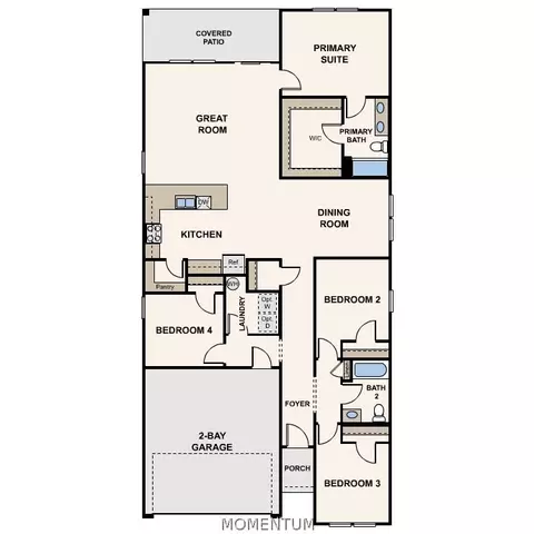 Floorplan - 7635 E Sugarloaf St, Kingman, AZ 86401 photo 1 of 1