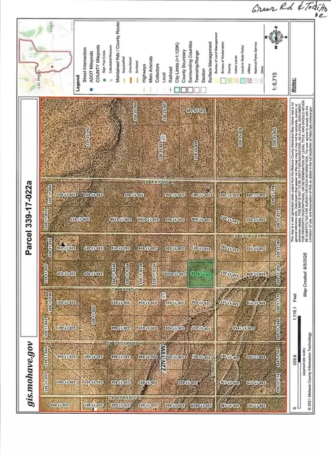 339-17 N 022a N Greer, Golden Valley, AZ 86413