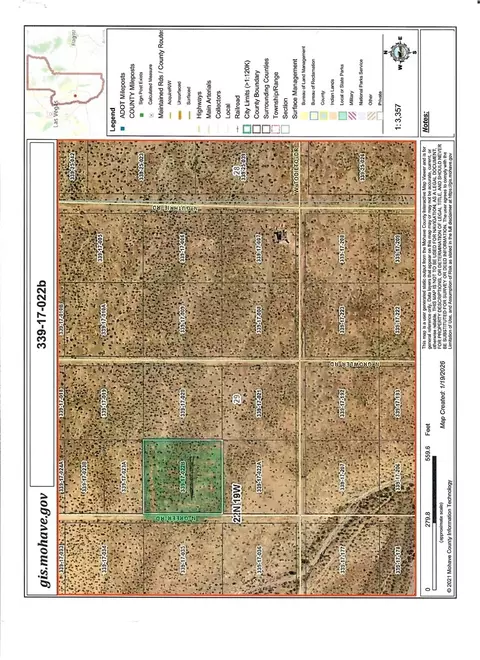 339-17 N 022b N Greer, Golden Valley, AZ 86413