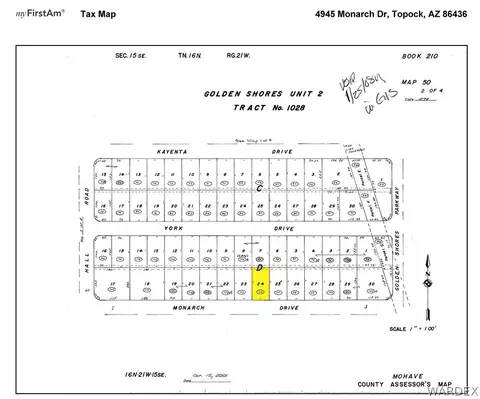 4945 E Monarch Dr, Topockgolden Shores, AZ 86436 photo 1