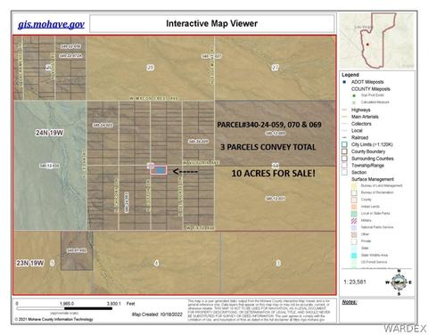10 W Acres- Victoria Ave, Dolan Springs, AZ 86441