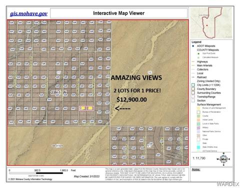 2 Lots N Amhara Dr, Chloride, AZ 86431