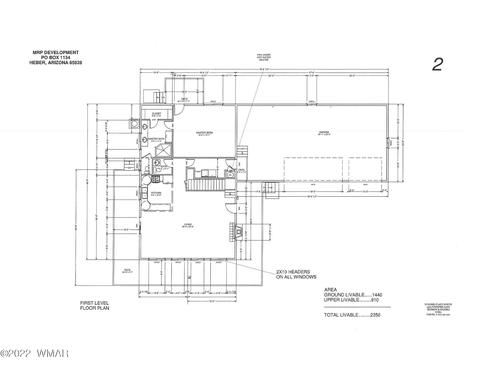 Floorplan - 2802 Chandelle Ln, Overgaard, AZ 85933 photo 1 of 1