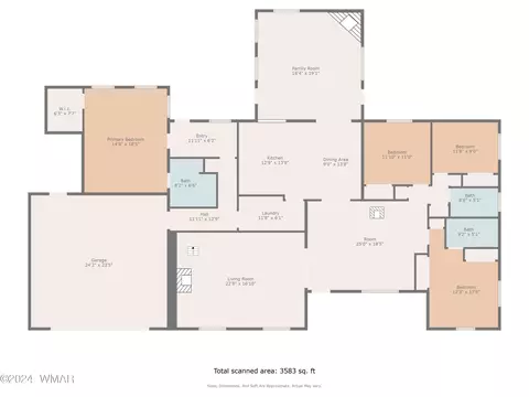 Floorplan - 1010 E 1st St, Eagar, AZ 85925 photo 1 of 3