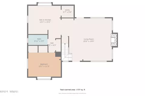 Floorplan - 5 Co Rd 2210, Alpine, AZ 85920 photo 2 of 3
