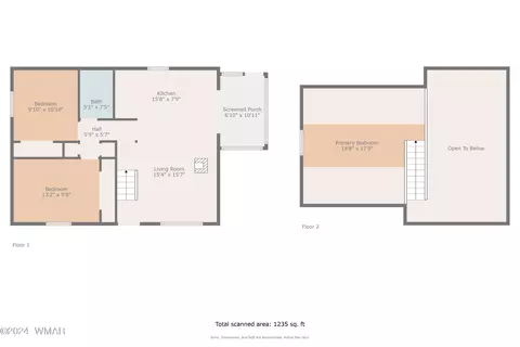 Floorplan - 2063 Chipmunk Xing, Overgaard, AZ 85928 photo 3 of 3