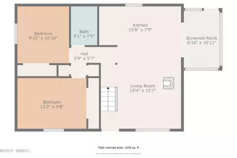 Floorplan - 2063 Chipmunk Xing, Overgaard, AZ 85928 photo 1 of 3