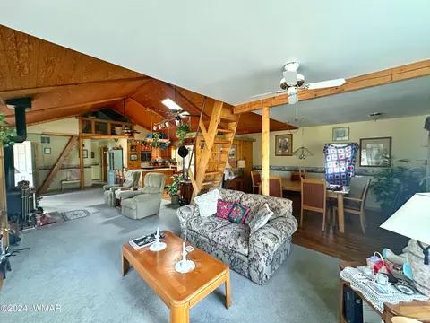 Living - 2815 Pine Hill Dr, Overgaard, AZ 85933 photo 2 of 2
