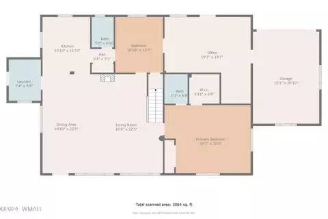 Floorplan - 1224 S Pine St, Eagar, AZ 85925 photo 1 of 3