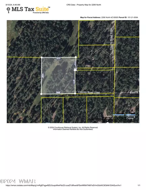 009 N2266 # A, Alpine, AZ 85920