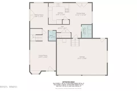 Floorplan - 312 Udall St, Eagar, AZ 85925 photo 2 of 3