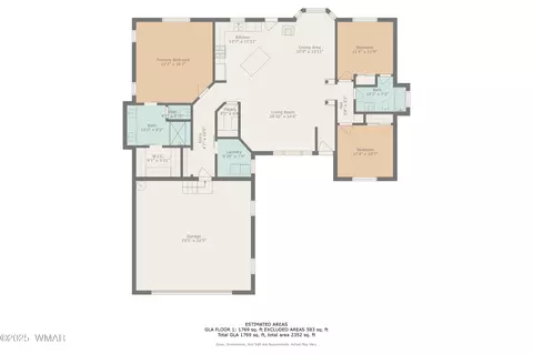 Floorplan - 174 Sandtrap Dr, Eagar, AZ 85925 photo 1 of 1