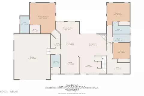 Floorplan - 2232 Eagle Ln, Heber, AZ 85928 photo 2 of 6