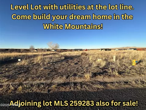 tbd 3rd Pl #LOT 126, Eagar, AZ 85925
