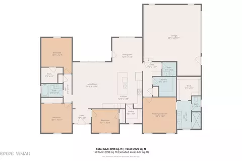Floorplan - 876 Marion Dr, Eagar, AZ 85925 photo 1 of 1