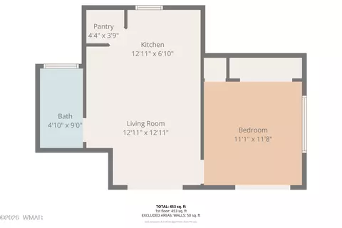 Floorplan - 2787 Paradise Pines Rd, Overgaard, AZ 85933 photo 1 of 1