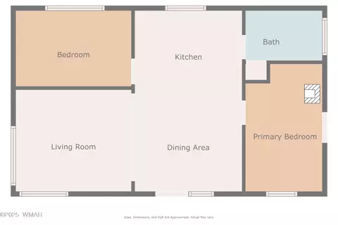 Floorplan - 1875 Pine St #2, Lakeside, AZ 85929 photo 3 of 4