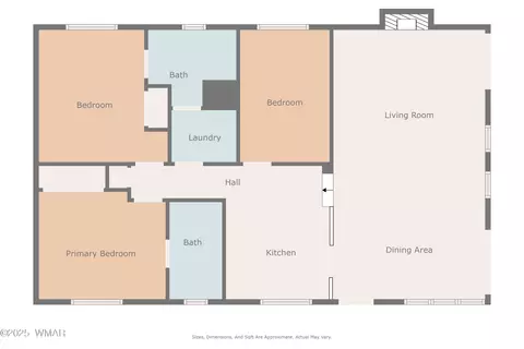 Floorplan - 1875 Pine St #2, Lakeside, AZ 85929 photo 1 of 4