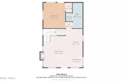 Floorplan - 2741 Elk Trail Rd, Overgaard, AZ 85933 photo 4 of 6