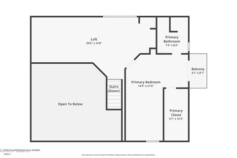 Floorplan - 2937 Ransack Rd, Overgaard, AZ 85933 photo 1 of 2