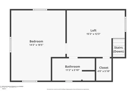 Floorplan - 2922 Pine Rim Rd, Overgaard, AZ 85933 photo 1 of 3