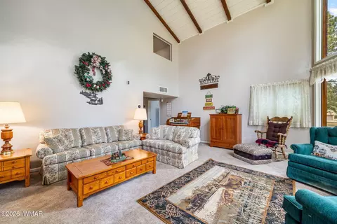 Living - 2922 Pine Rim Rd, Overgaard, AZ 85933 photo 1 of 7