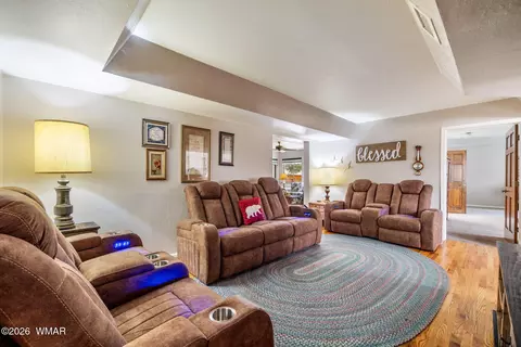 Living - 2922 Pine Rim Rd, Overgaard, AZ 85933 photo 4 of 7