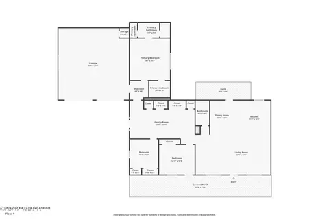 Floorplan - 2924 Pine Rim Rd, Overgaard, AZ 85933 photo 1 of 1
