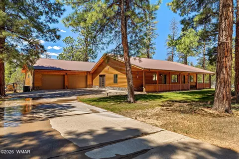 Exterior - 2924 Pine Rim Rd, Overgaard, AZ 85933 photo 4 of 13