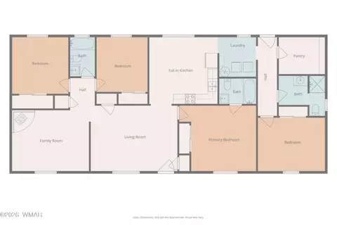 Floorplan - 341 N Brant Dr, Eagar, AZ 85925 photo 1 of 1