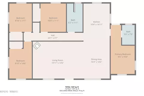 Floorplan - 85 N Main St, Greer, AZ 85927 photo 3 of 4