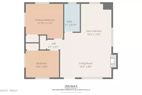 Floorplan - 85 N Main St, Greer, AZ 85927 photo 2 of 4
