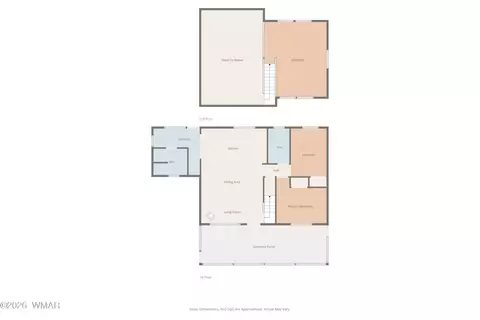 Floorplan - 3370 Turkey Run, Overgaard, AZ 85928 photo 3 of 3