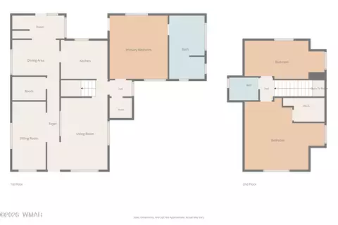Floorplan - 3316 Ox Bow Bnd, Overgaard, AZ 85933 photo 6 of 11