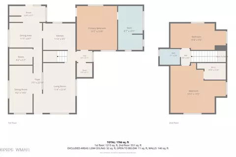 Floorplan - 3316 Ox Bow Bnd, Overgaard, AZ 85933 photo 3 of 11