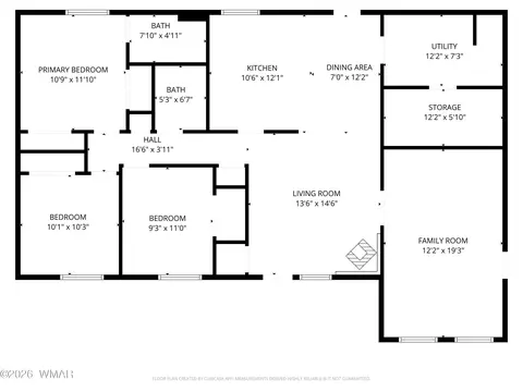 Floorplan - 134 W 3rd Pl, Eagar, AZ 85925 photo 1 of 1