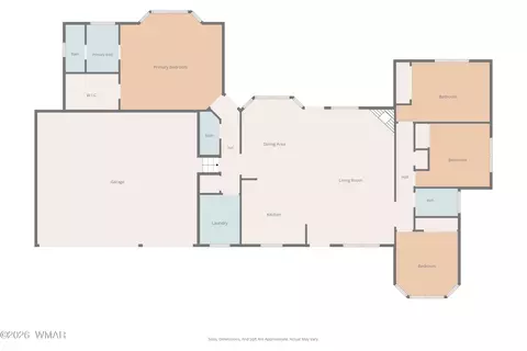 Floorplan - 2917 Lodgepole, Overgaard, AZ 85933 photo 1 of 1