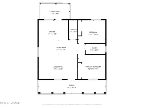 Floorplan - 2053 Thousand Pines Dr, Overgaard, AZ 85933 photo 1 of 1