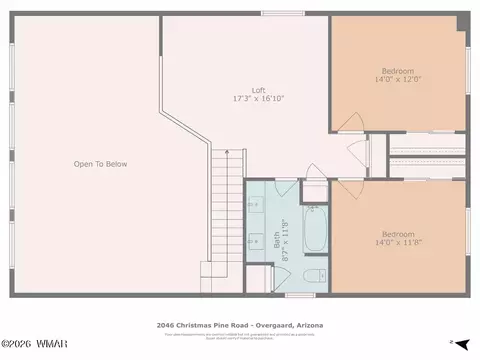 Floorplan - 2046 Christmas Pine Rd, Overgaard, AZ 85933 photo 3 of 6
