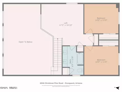 Floorplan - 2046 Christmas Pine Rd, Overgaard, AZ 85933 photo 6 of 6