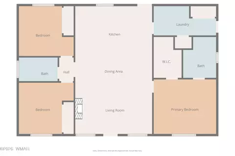 Floorplan - 2225 Roundabout Way, Overgaard, AZ 85933 photo 1 of 1