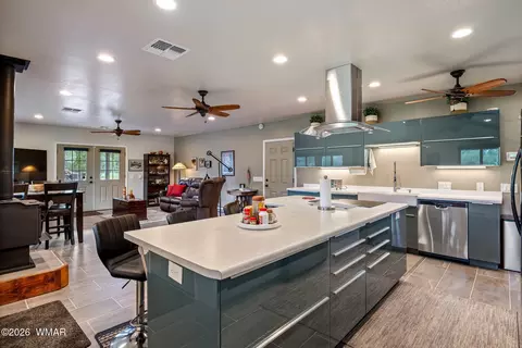 Kitchen - 2970 Pine Rim Rd, Overgaard, AZ 85933 photo 3 of 3