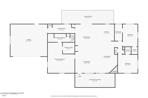 Floorplan - 2747 Apollo Cir, Overgaard, AZ 85933 photo 1 of 2