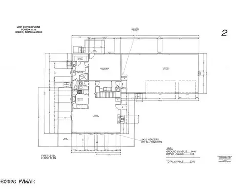 Floorplan - 3327 Sawmill Ridge Loop, Heber, AZ 85928 photo 1 of 1