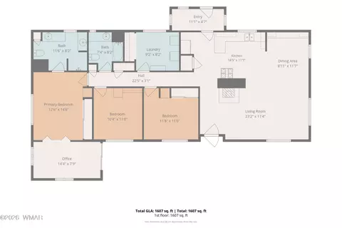 Floorplan - 455 S Tumbling T Dr, Springerville, AZ 85938 photo 1 of 1