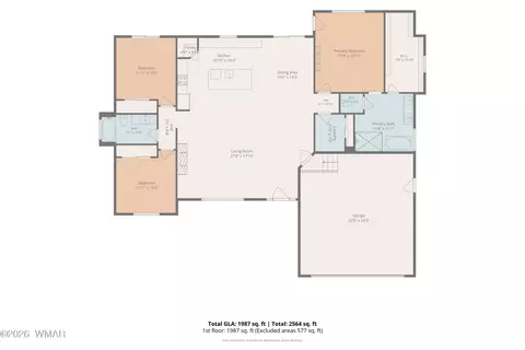 Floorplan - 433 W 4th Ave, Eagar, AZ 85925 photo 1 of 1